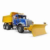 MACK Granite Dump Truck w/ Snow Plow Blade