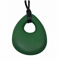 Buds Oval Chewy Pendant 2.0 - Forest Green