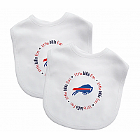 Buffalo Bills Baby Bibs - 2 pack