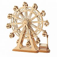 Wooden 3D Puzzle: Ferris Wheel