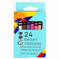 24 Bright Crayons