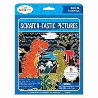 Scratch-Tastic Pictures: Dino-Mania!