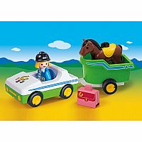 70181 Car with Horse Trailer