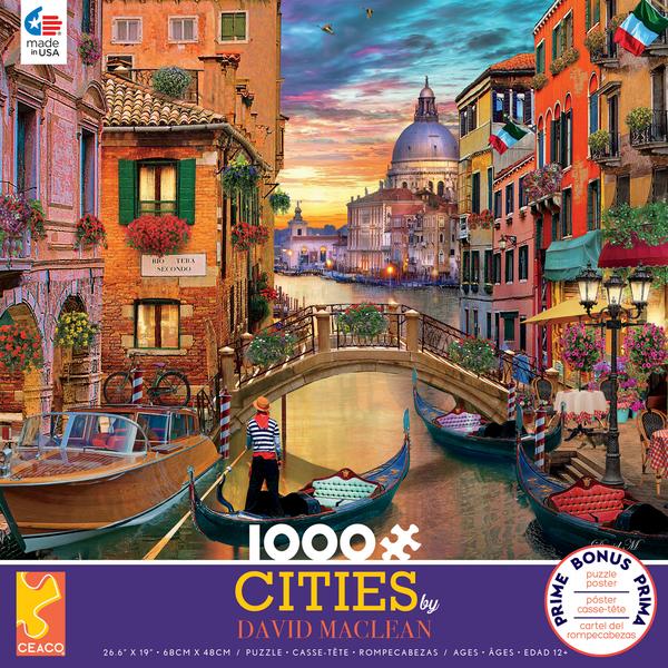 David Maclean Cities: Venice, Italy 1000pc - Raff and Friends