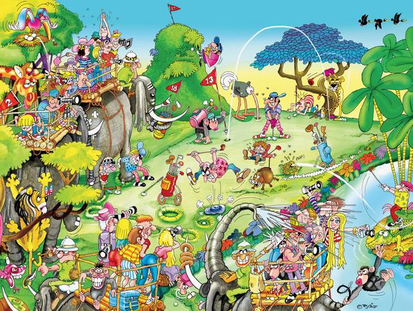 Comic Capers - Golf Safari 300pc