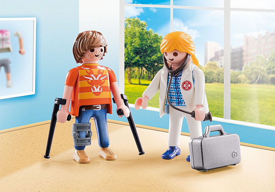 Playmobil doctora shop