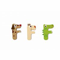 Wood Letter "F"