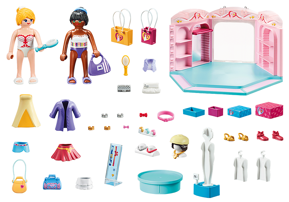 Playmobil clothing cheap boutique