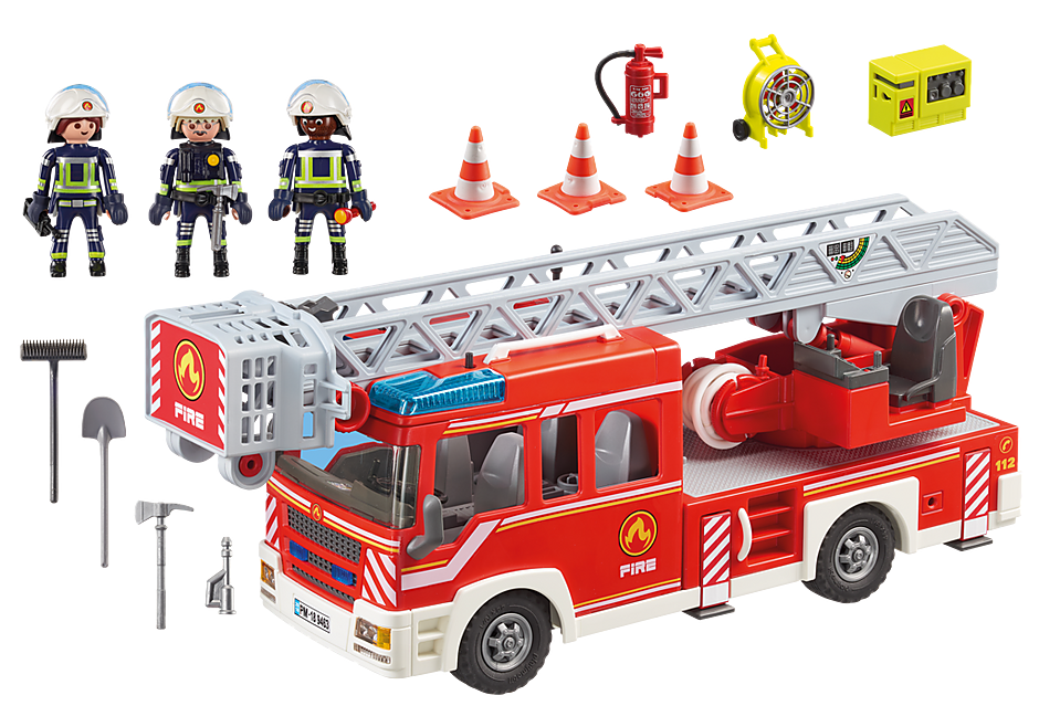 9463 Fire Ladder Unit - Raff and Friends