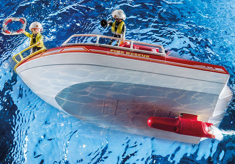 Rc fire shop rescue boat