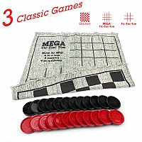 Giant Rug Checkers (3 in 1)