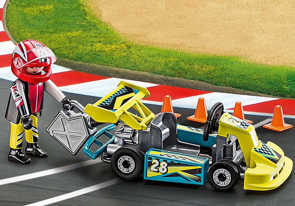 9322 Go Kart Racer Carry Case Raff and Friends
