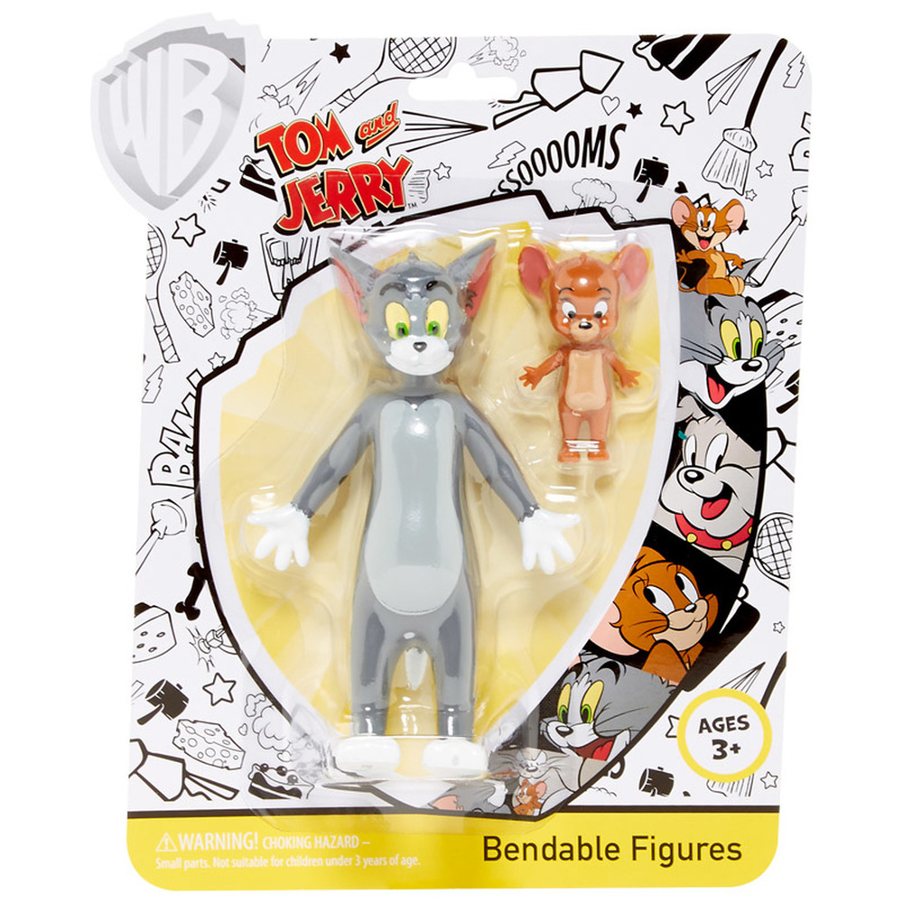 tom and jerry bendable figures