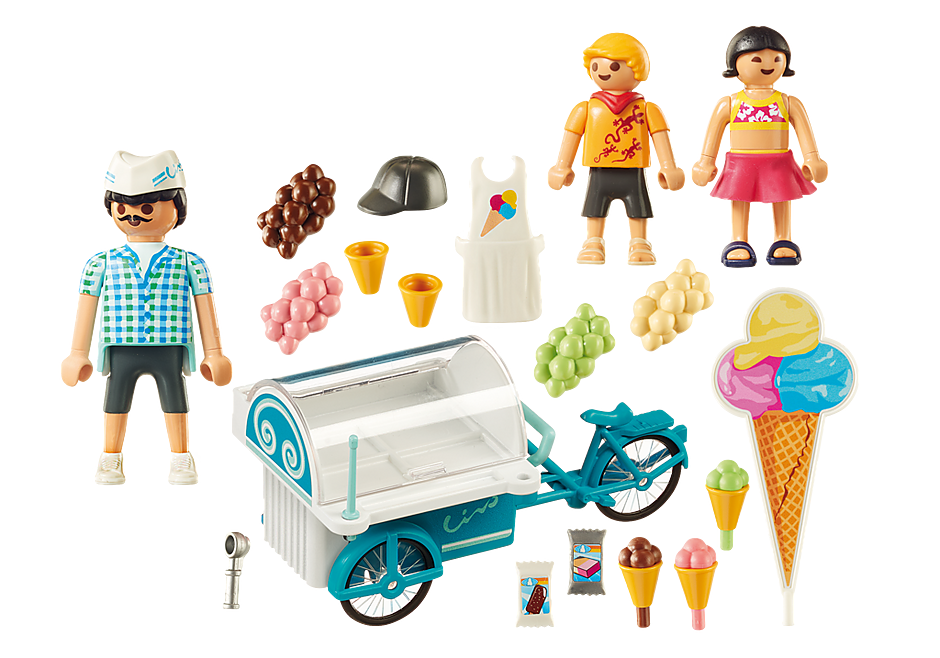 9426 Ice Cream Cart Raff and Friends