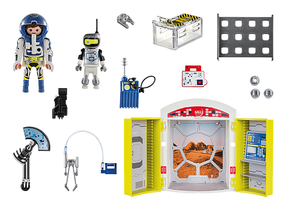 70307 Mars Mission Play Box Raff and Friends