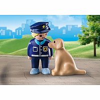 70408 Police Officer with Dog