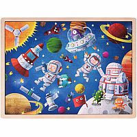 Ollie And Mr. Noodle: Adventurous Astronauts Jigsaw Puzzle