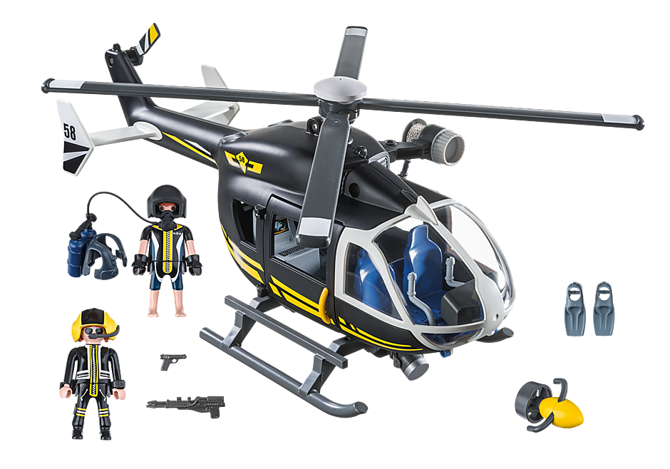 Playmobil tactical unit helicopter 2025