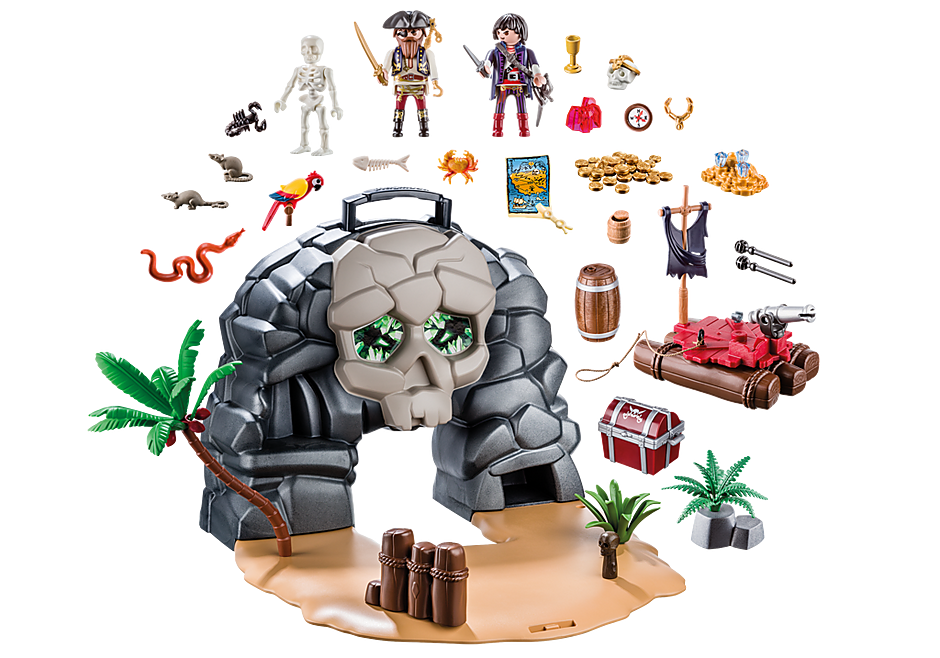 Playmobil pirate skull island 2025
