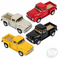 1956 Ford F-100 Pick Up Truck 5" - Diecast Pull Back