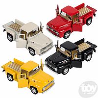 1956 Ford F-100 Pick Up Truck 5" - Diecast Pull Back