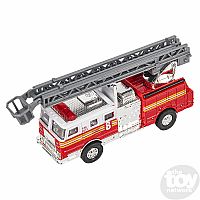 Fire Truck 5.5" - Diecast Pull Back