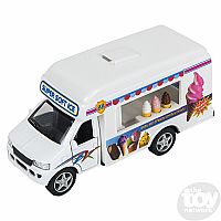 Ice Cream Truck 5" - Diecast Pull Back