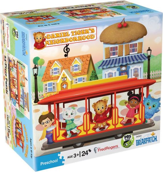 daniel tiger trolley and figures set