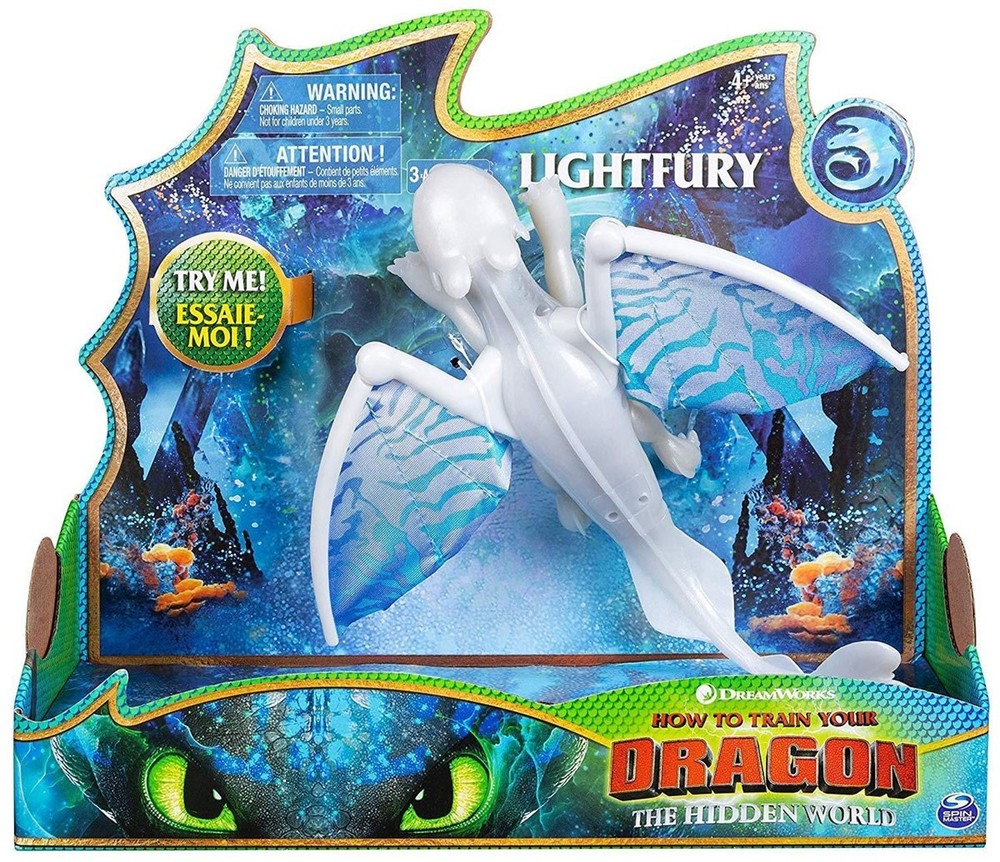 light fury cuddly toy