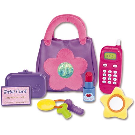 Gund | Toys | Baby Gund My First Purse Plush Item 5792 Pink Hook Loop  Closure Toddler Play Toy | Poshmark