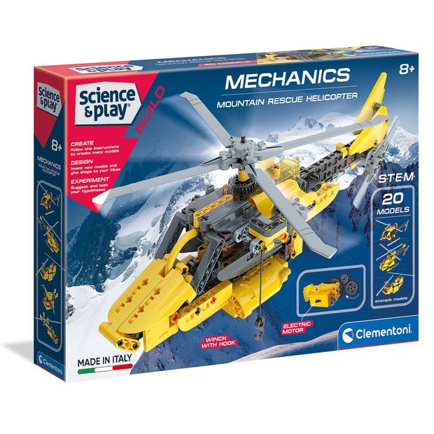 lego mountain rescue helicopter