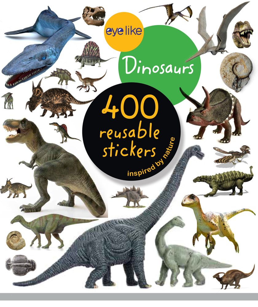 little first stickers dinosaurs