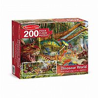 Dinosaur World Floor Puzzle (200pc)