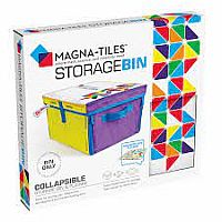 Magna-Tiles Storage Bin & Interactive Play Matq