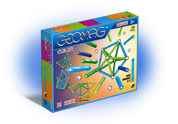 Geomag Color 35pcs - Raff and Friends