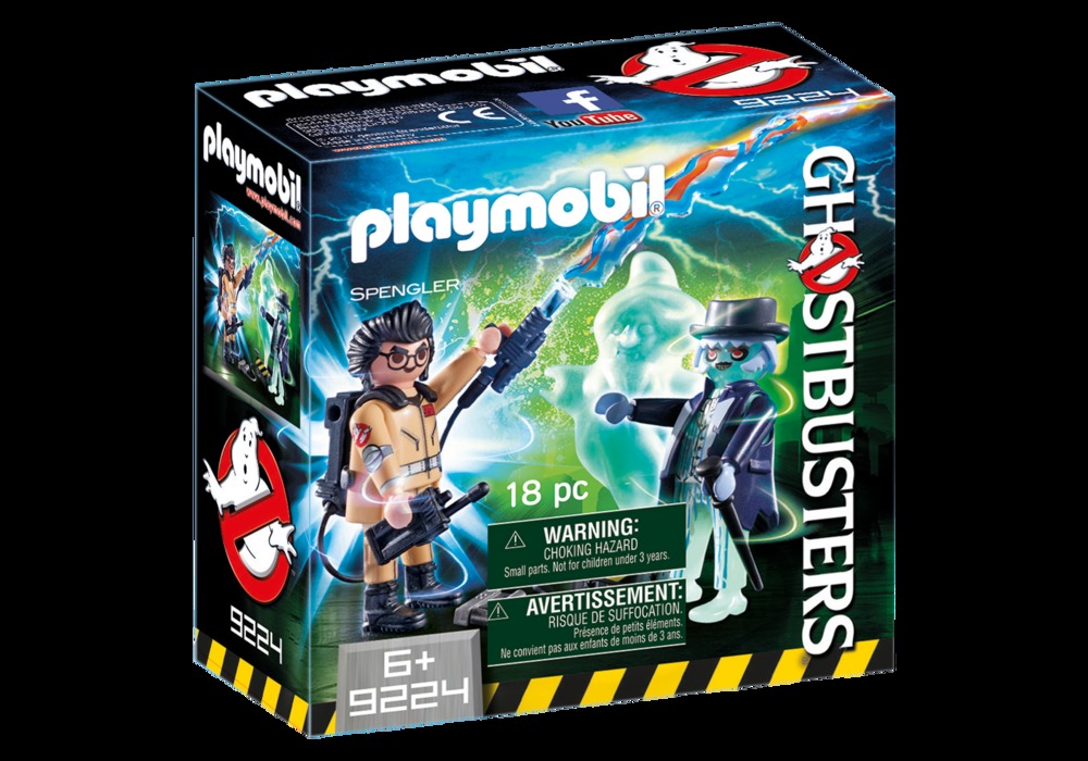 playmobil 9224 ghostbusters spengler with ghost
