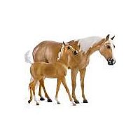 Breyer Ebony Shines & Foal