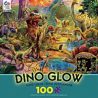 Dino Glow: Dino Landscape 100pc