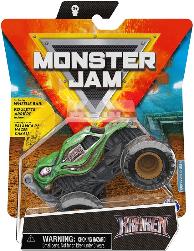 Kraken monster shop truck toy