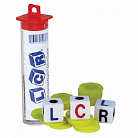 LCR® Left Center Right™ Dice game (Tube)
