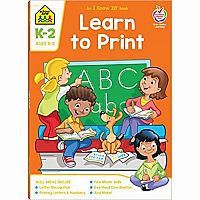 K-2 | Learn to Print Workbook
