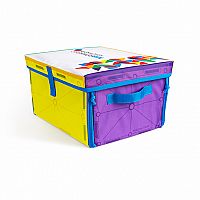 Magna-Tiles Storage Bin & Interactive Play Matq