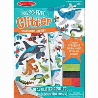 Mess-Free Glitter - Ocean Foam Stickers