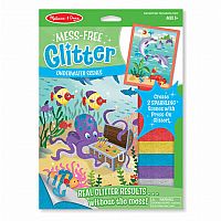 Mess-Free Glitter Underwater Scenes 