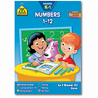 K-1 | Numbers 1-12 Workbook