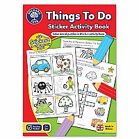 Thing To Do Sticker Activity Book