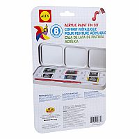 Acrylic Paint Tin Set