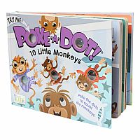 Poke-a-Dot: 10 Little Monkeys