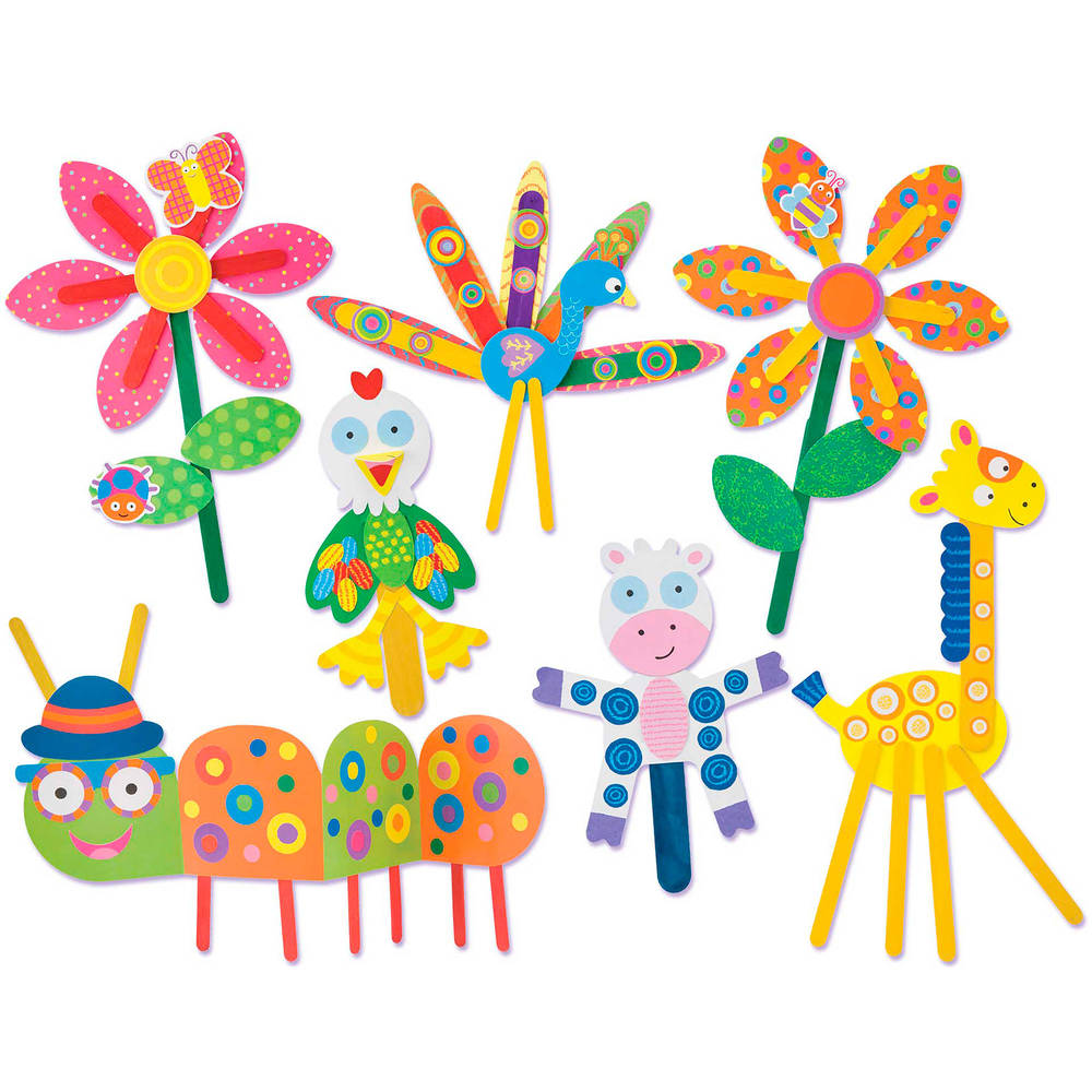 pop art stick figures