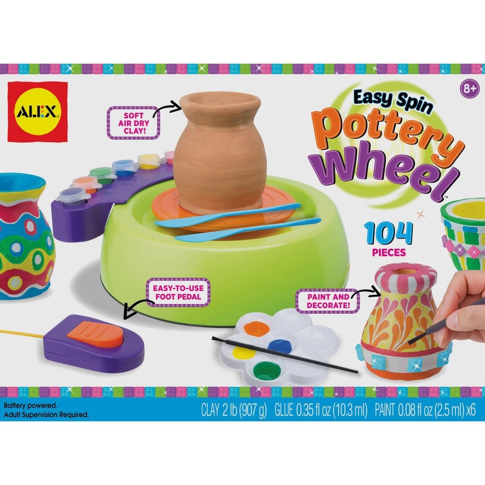 Easy Spin Pottery Wheel Raff and Friends